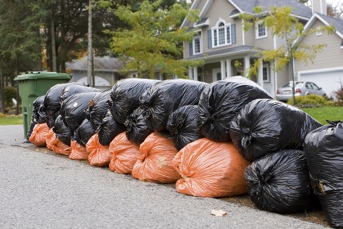 Definition of builder's waste with construction debris